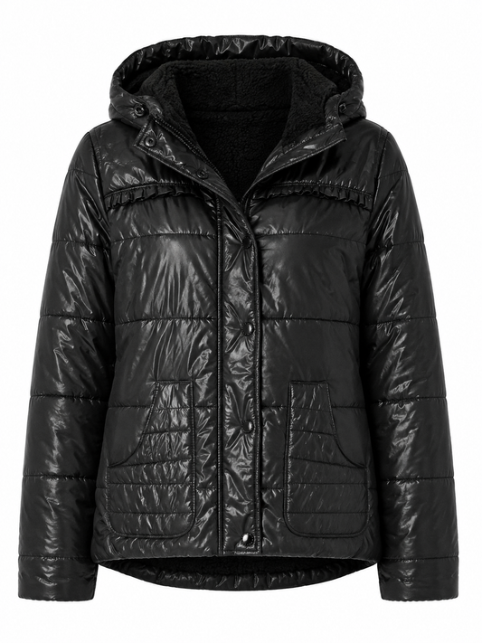 Chaqueta abrigada Fornarina T.U Negro