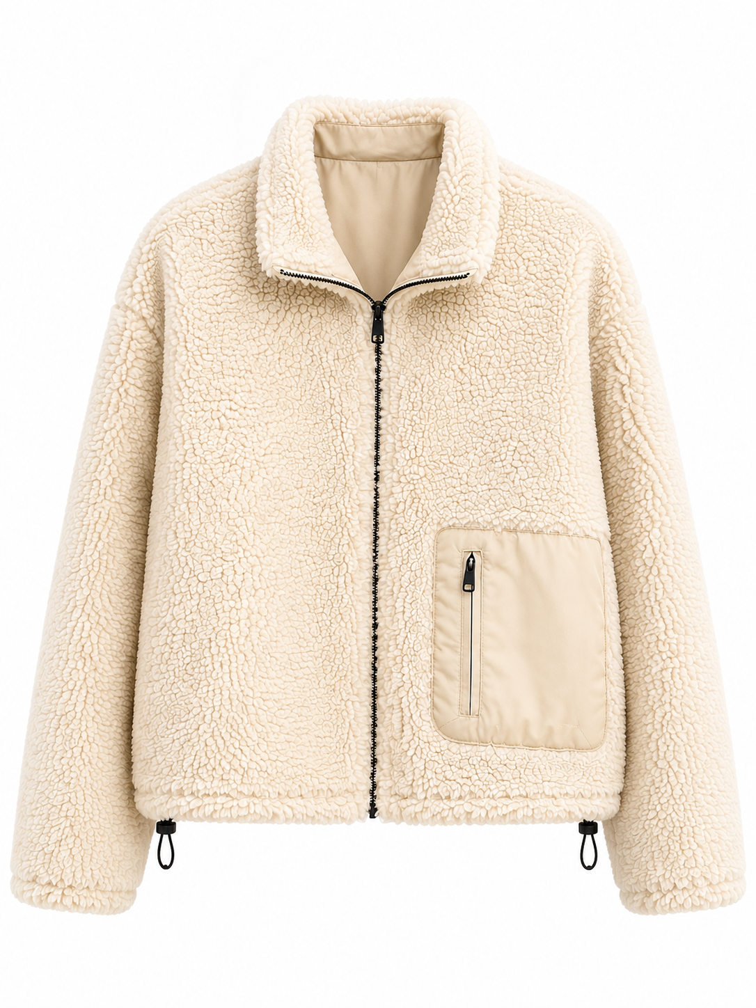 Chaqueta abrigada Forever T.S Beige