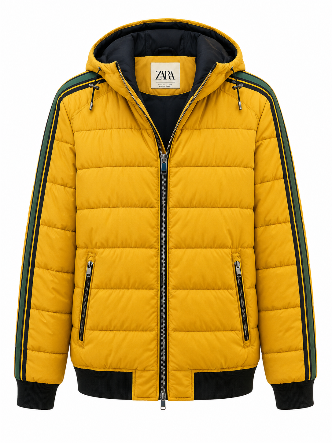 Chaqueta abrigada Zara T.S Amarillo