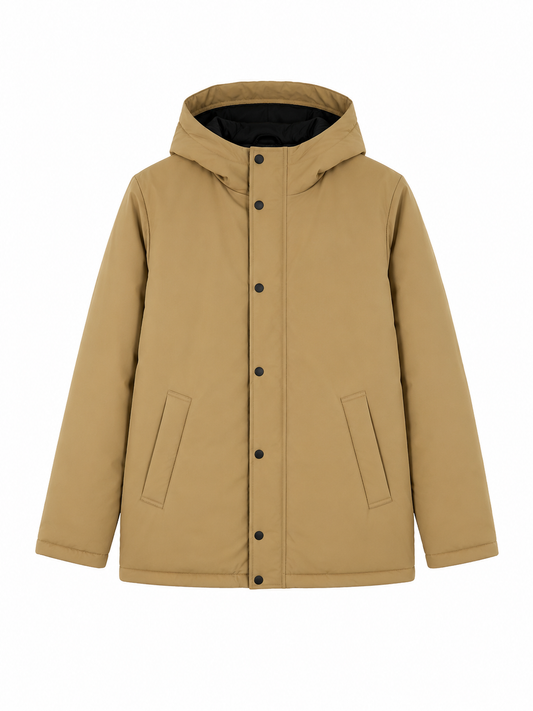 Chaqueta abrigada Sin Marca T.U Beige