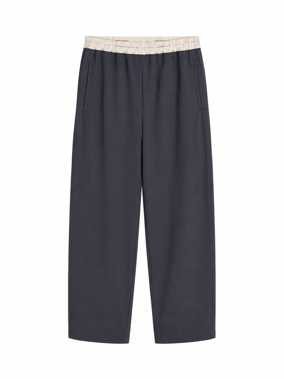 Pantalon Zara T.XS Gris