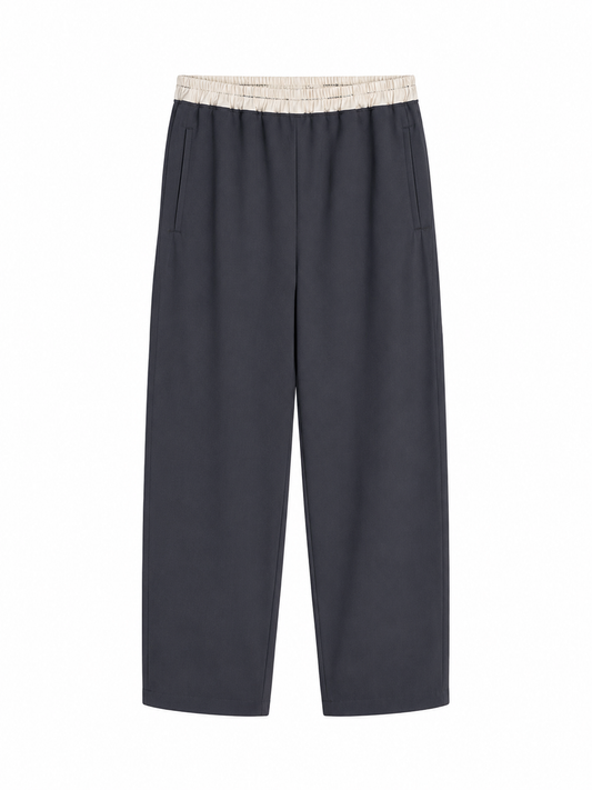 Pantalon Zara T.XS Gris