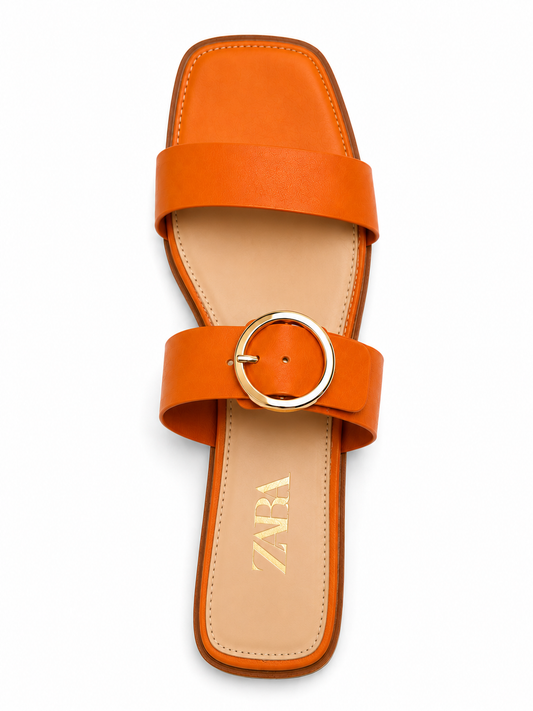 Zapato Zara T.41 Naranja