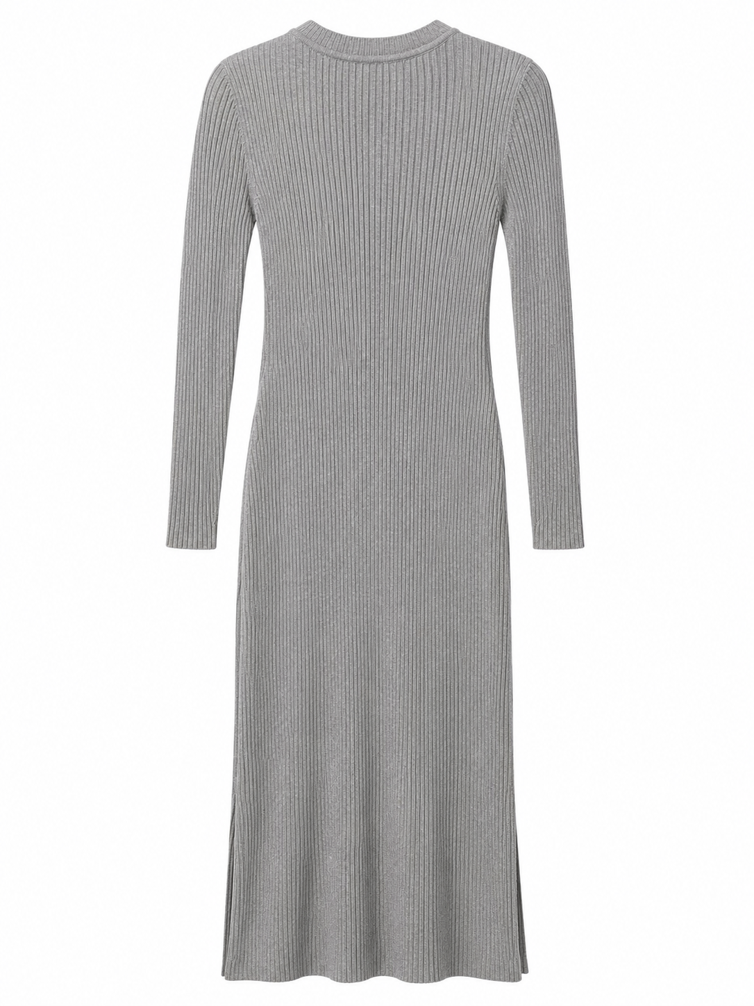 Vestido Stradivarius T.S Gris