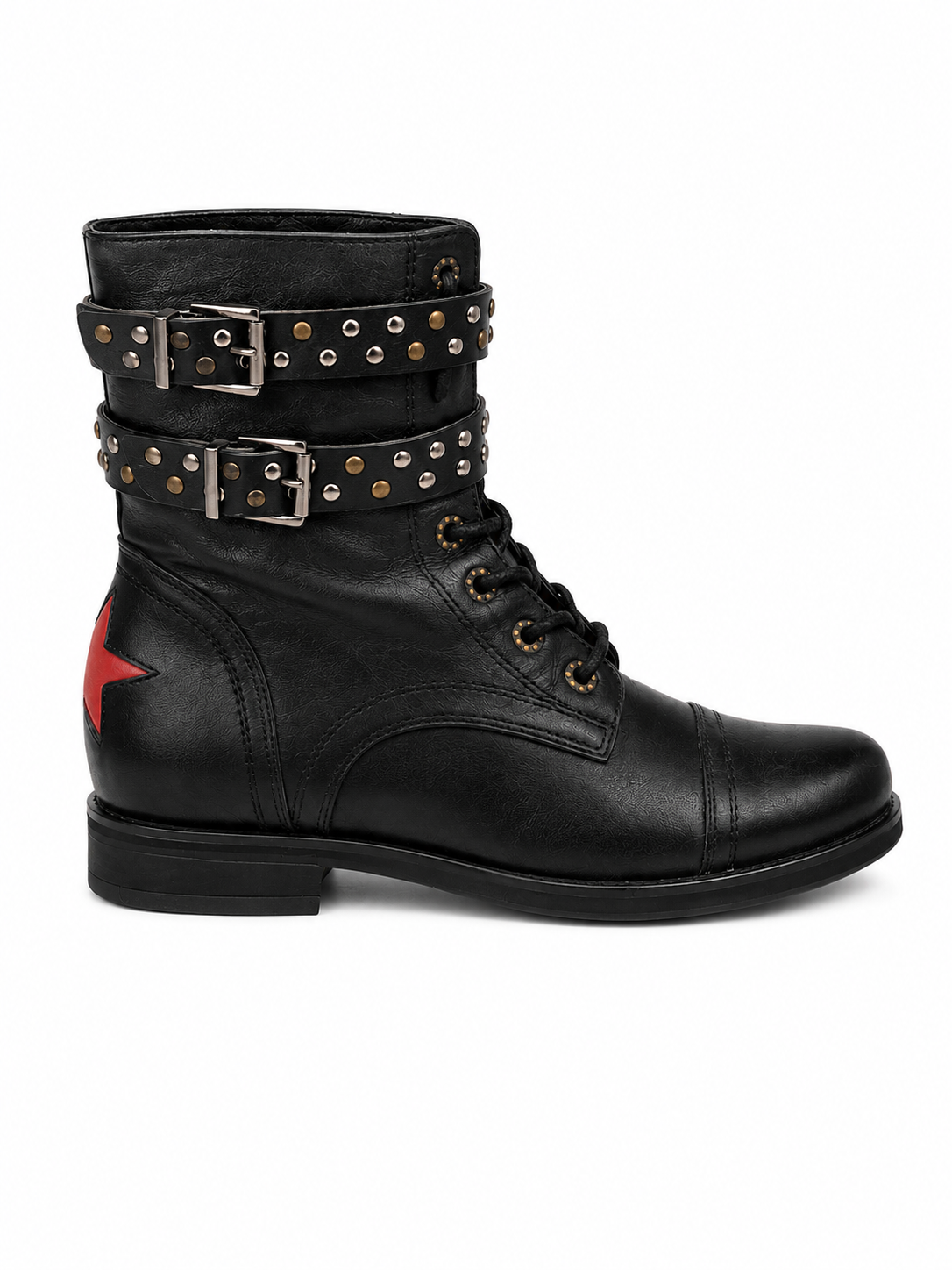 Bota Deabused Negro Estrellas