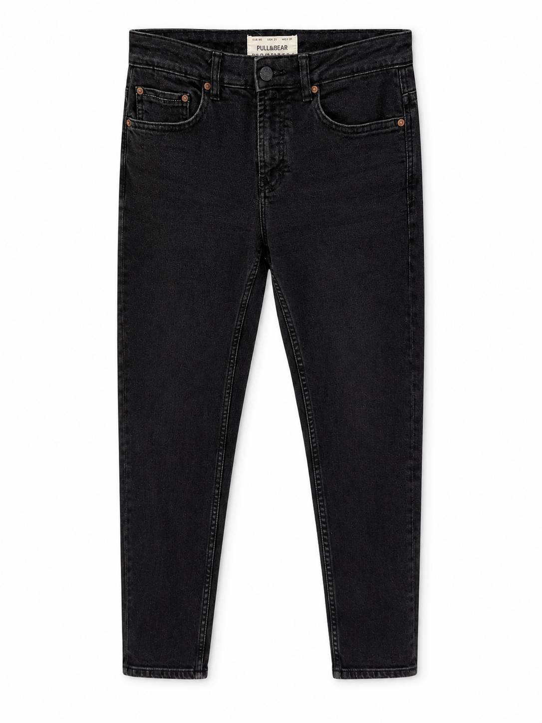 Pantalón Pull & Bear T.40 Negro