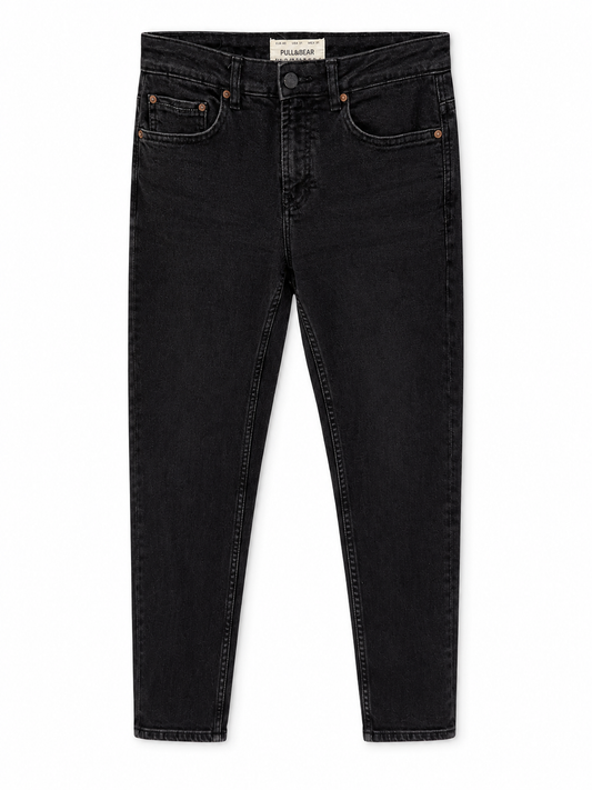 Pantalón Pull & Bear T.40 Negro