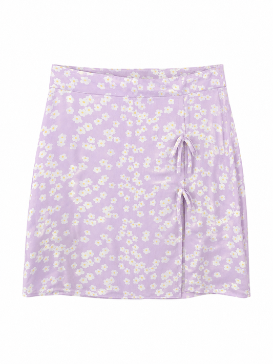 Falda Primark T.18 Violeta