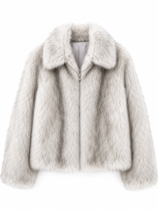 Chaqueta abrigada Sin Marca T.U Blanco
