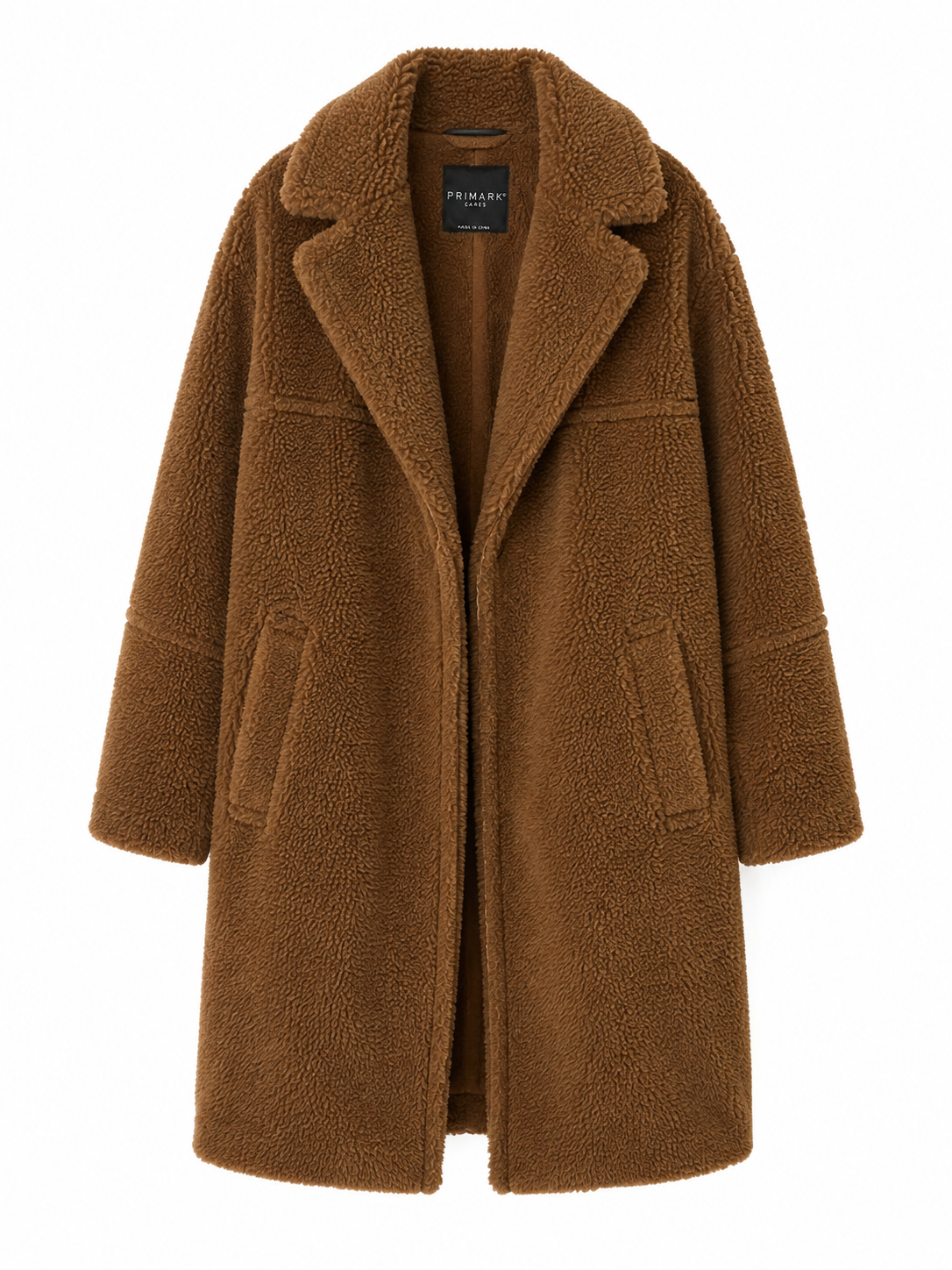 Chaqueta abrigada Primark T.L Camel