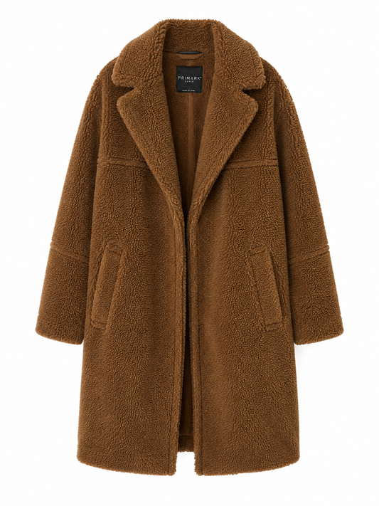 Chaqueta abrigada Primark T.L Camel