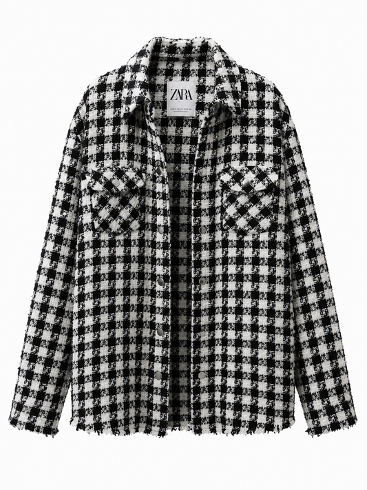 Chaqueta Zara T.XS Estampado