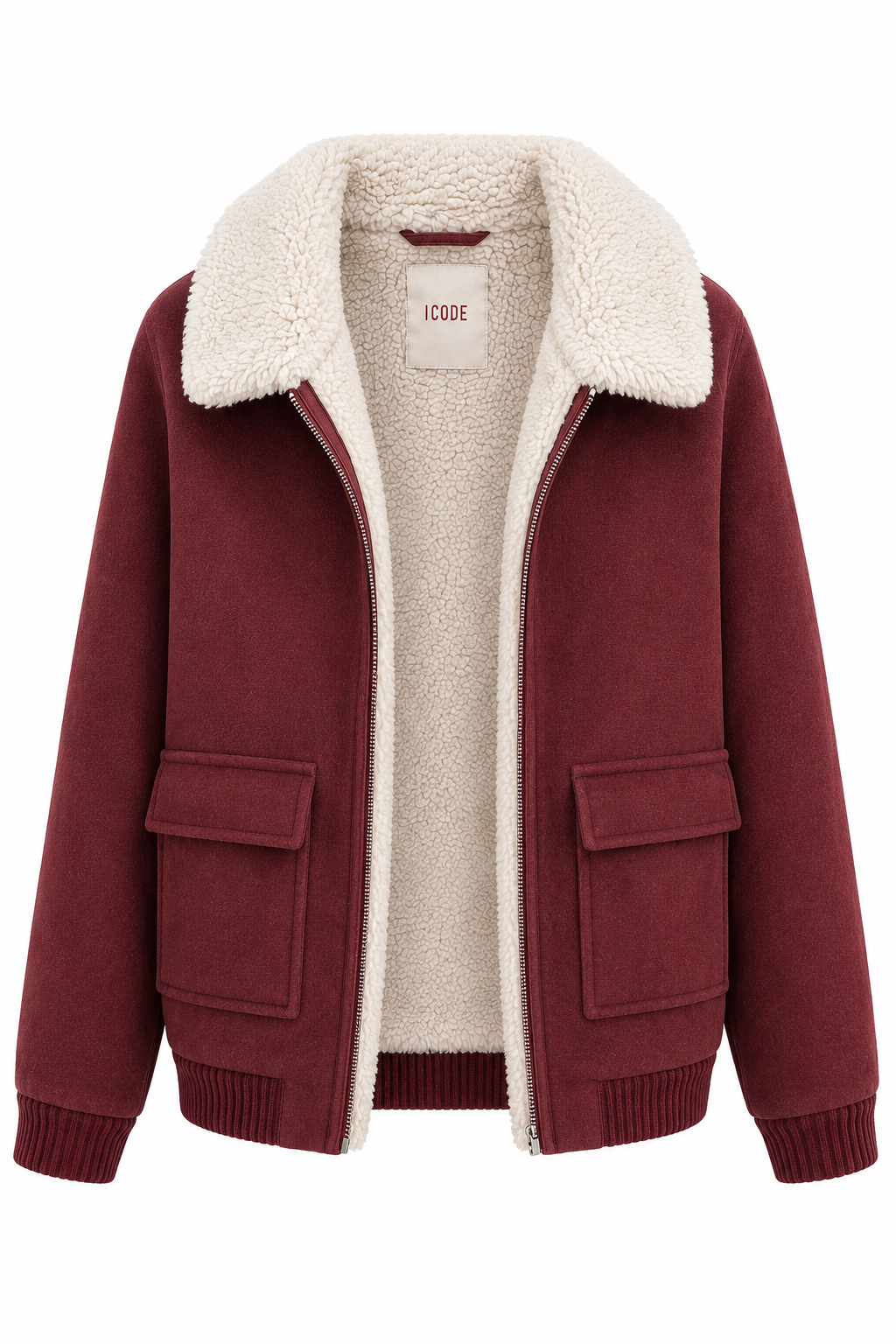 Chaqueta abrigada I Code T.36 Rosa