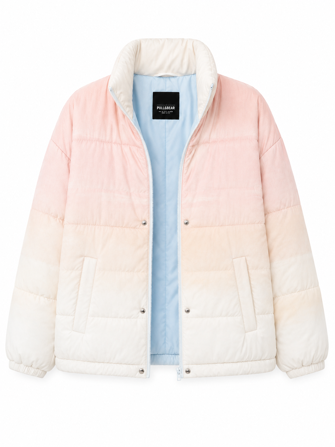 Chaqueta abrigada Pull & Bear T.XS Estampado