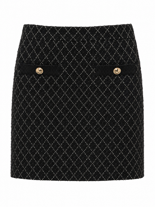 Falda Zara T.S Negro
