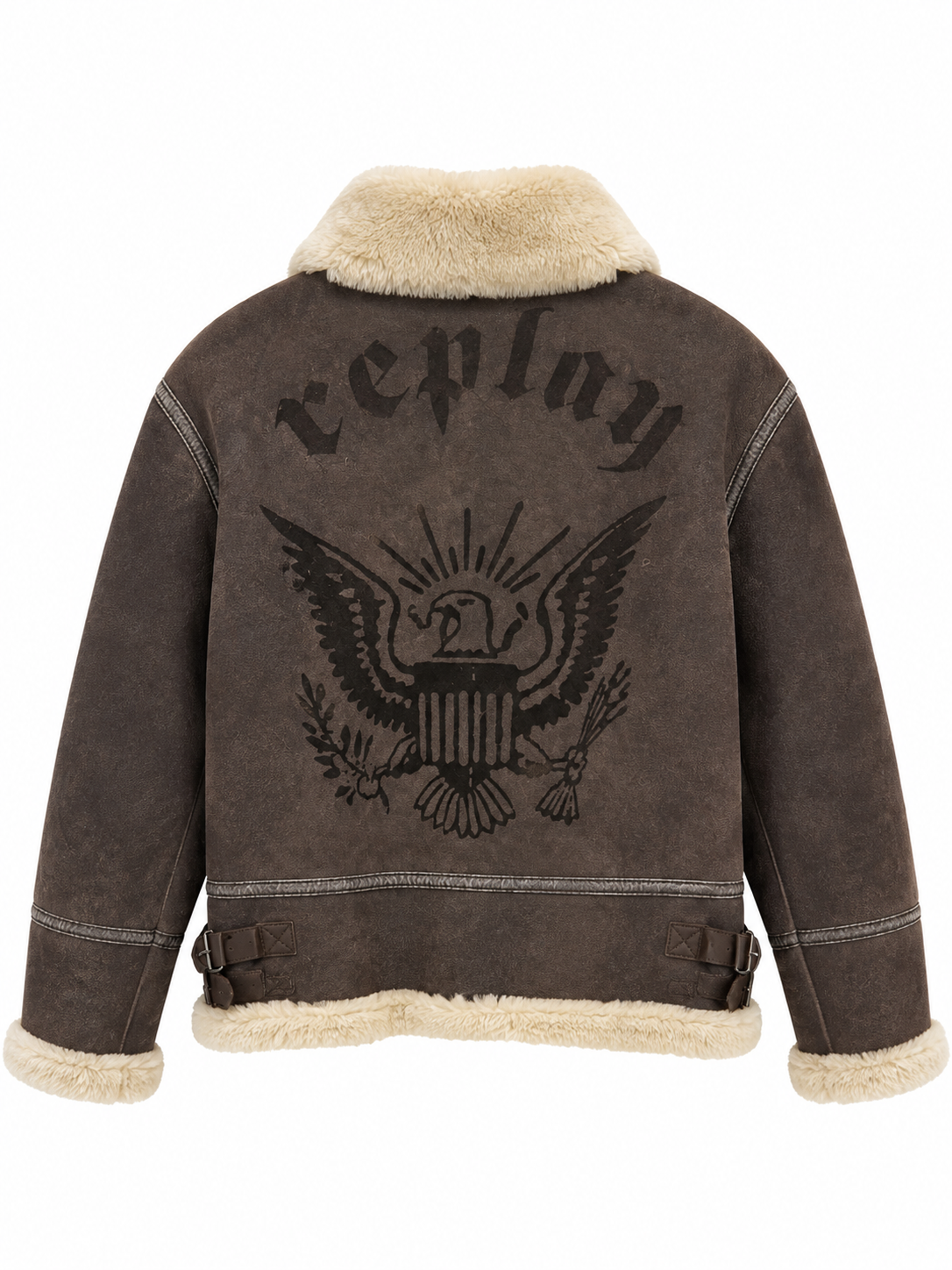 Chaqueta abrigada Replay T.M Marron