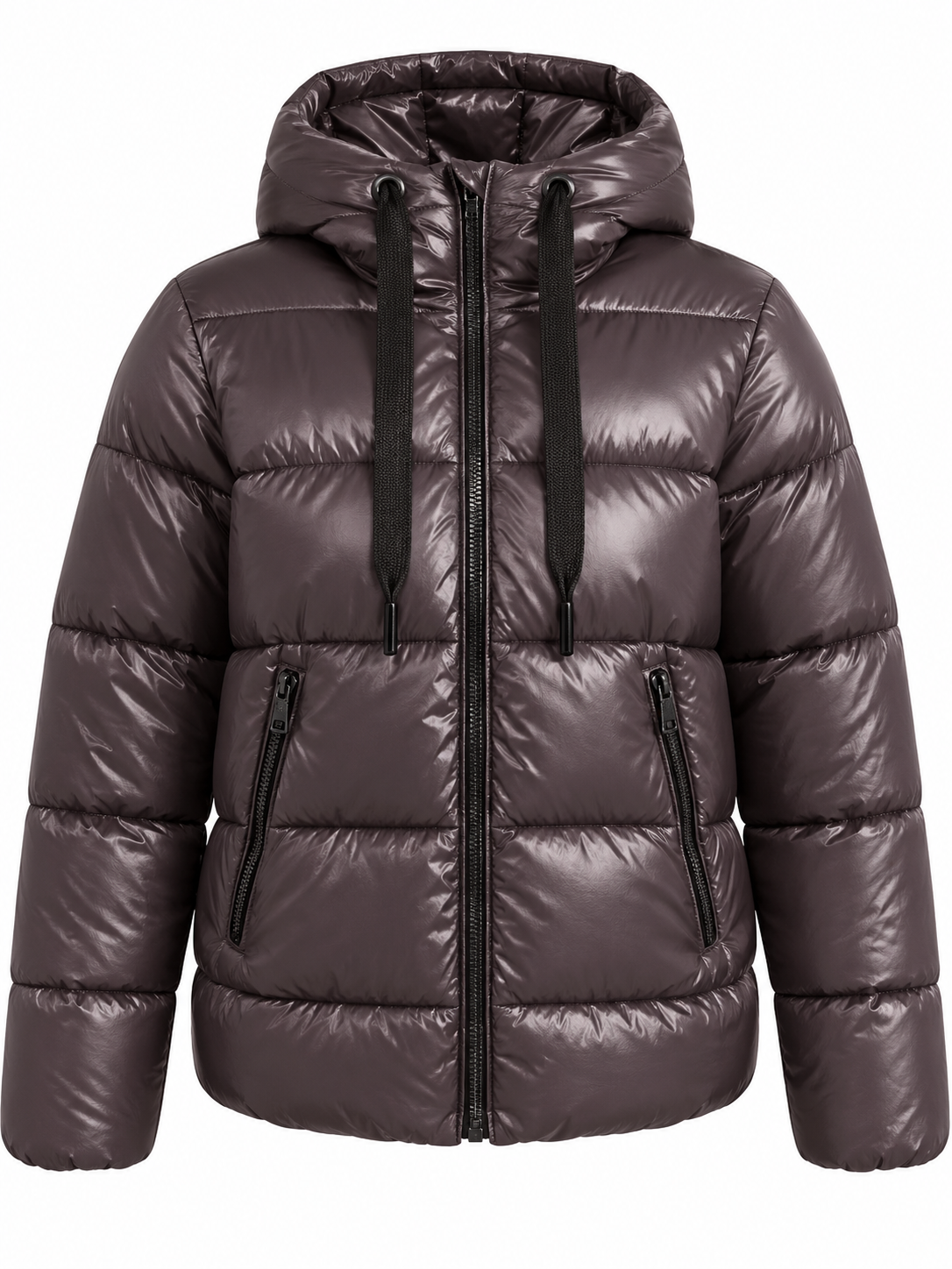 Chaqueta abrigada ZigZag Plateado