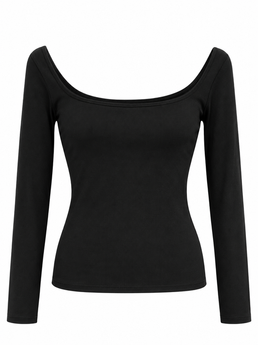 Camiseta H&M T.XS Negro