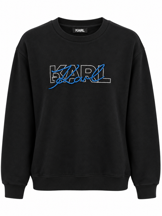 Sudadera Karl Lagerfield Negra