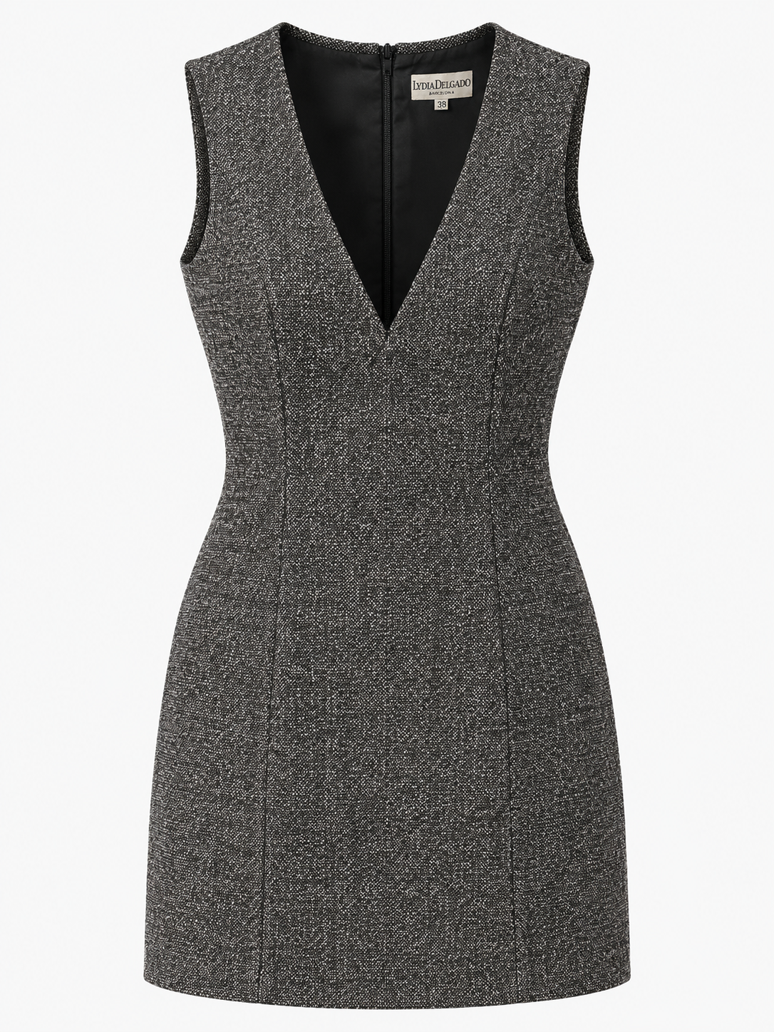 Vestido Lydia Delgado T.38 Estampado