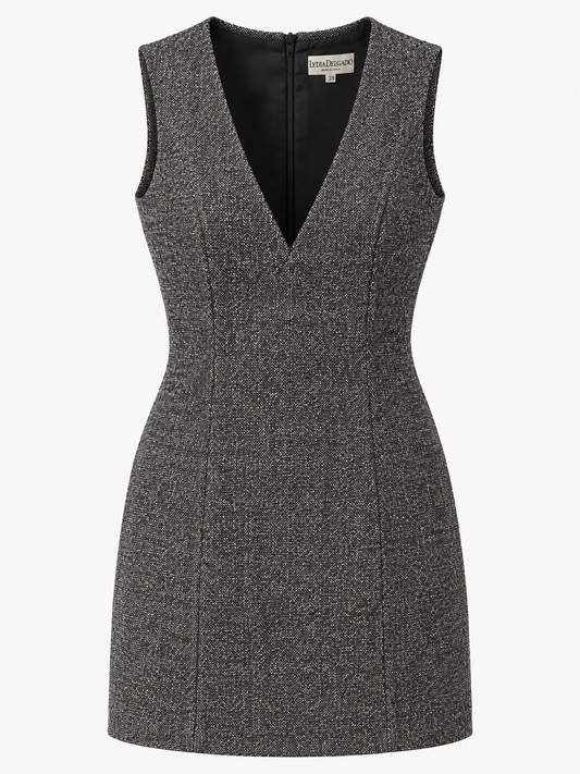 Vestido Lydia Delgado T.38 Estampado