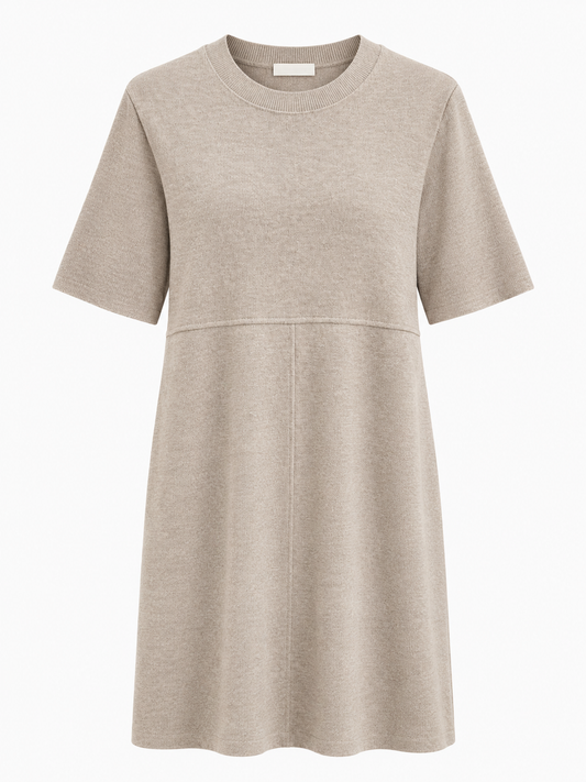 Vestido Zara T.M Beige