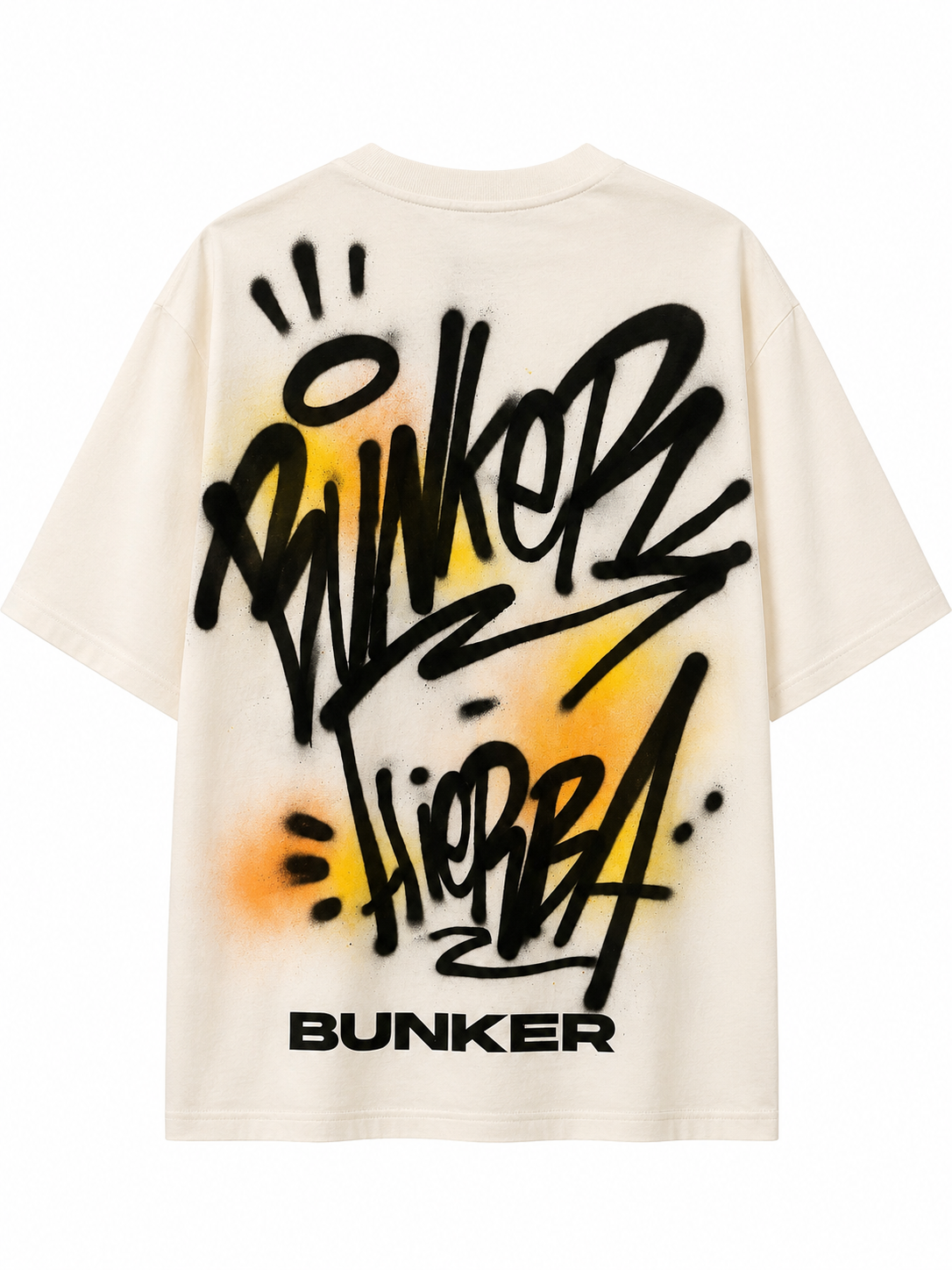 Camiseta Bunker Custom T.XL Beige