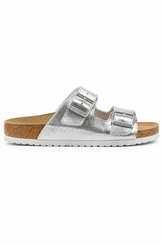 Ojota Tex T.38 Plateado