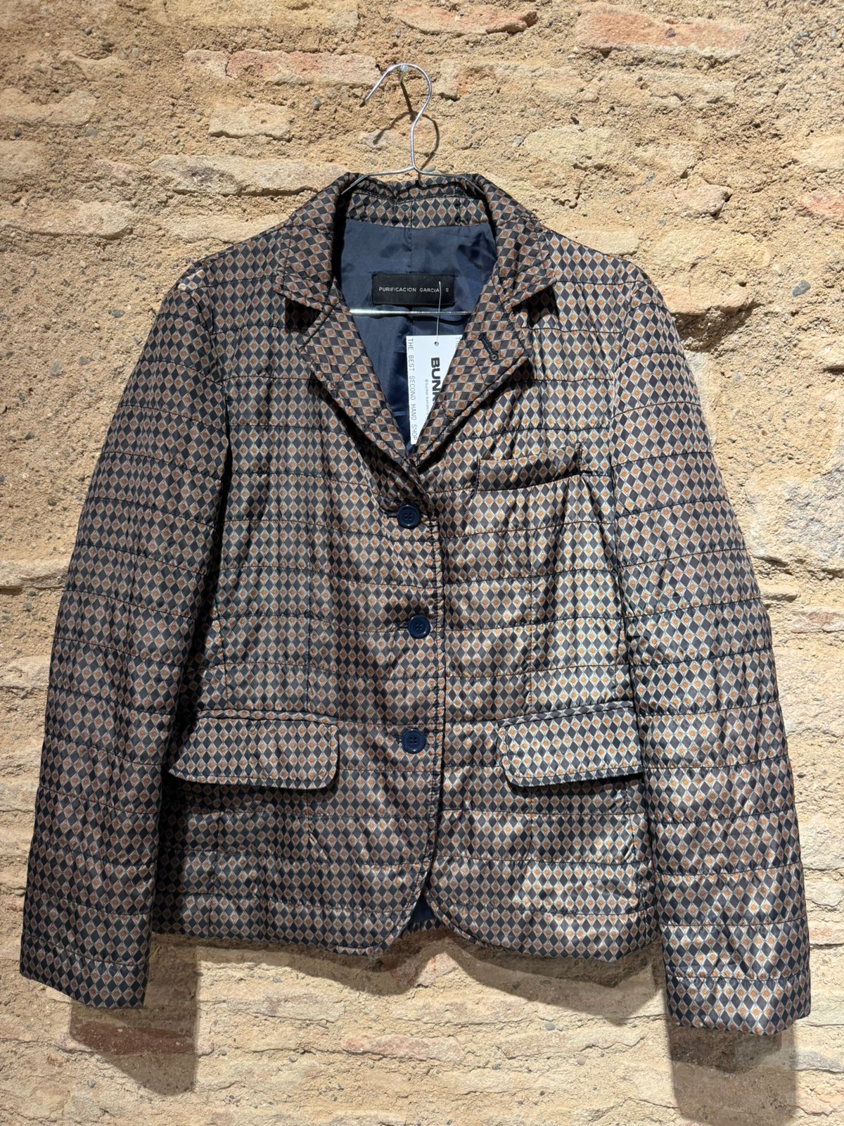 Chaqueta abrigada Purificacion Garcia T.S Estampado