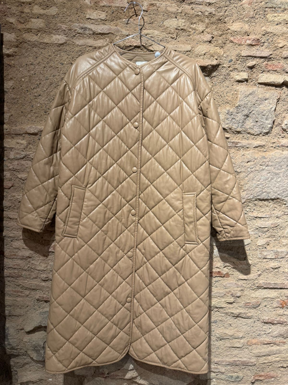 Chaqueta abrigada Zara T.S Camel