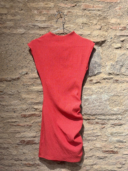Vestido zara T.S Rojo