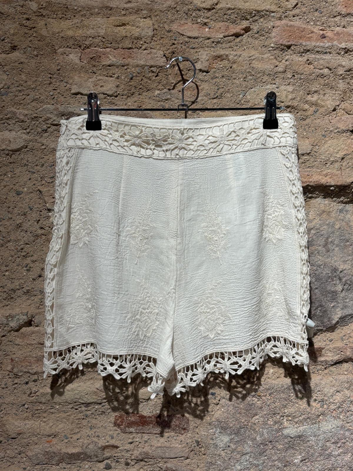 Short zara T.S Blanco