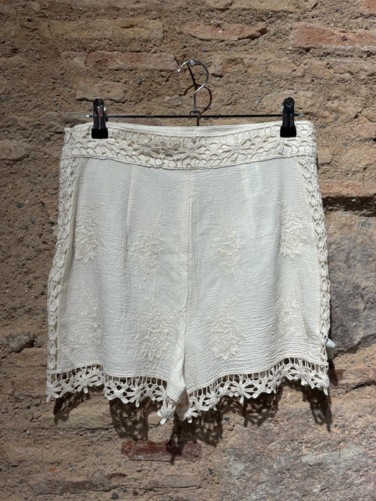 Short zara T.S Blanco