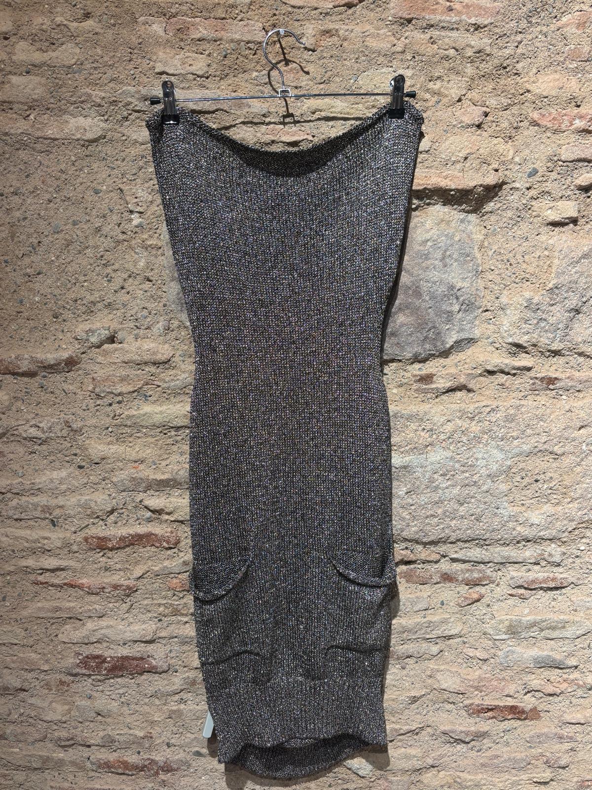Vestido liu jo T.L Plateado